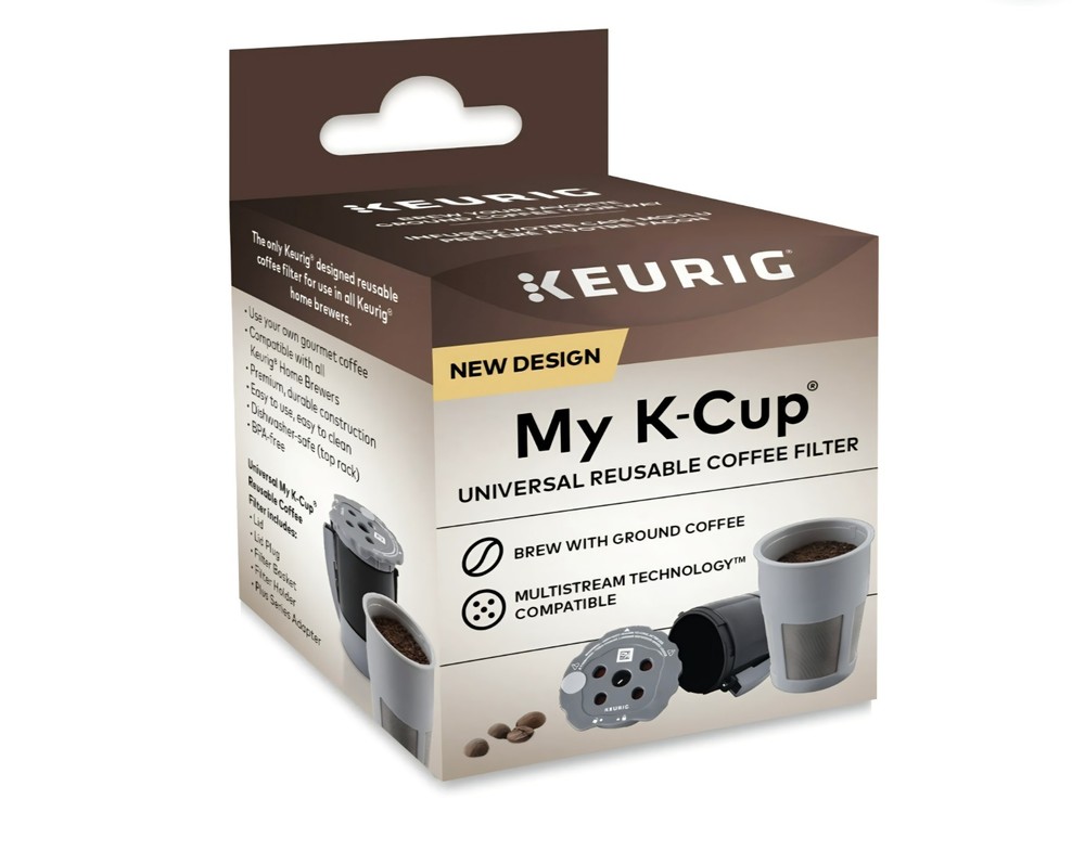 Keurig My K-Cup Universal Reusable Filter MultiStream Technology
