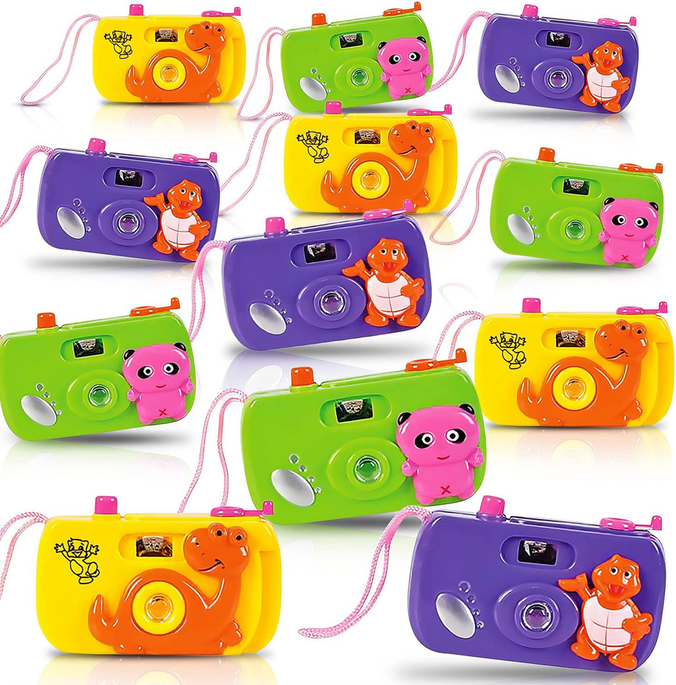 Interactive Kids Camera Toy Set with Viewfinder – 12Pcs Pretend Play for Toddlers