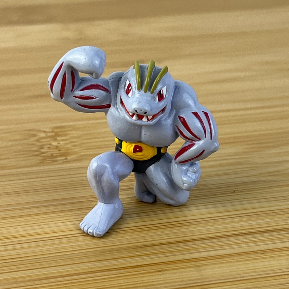 Rare Vintage Tomy Pokemon Machoke Nintendo Toy Figure [CGTSJ ]