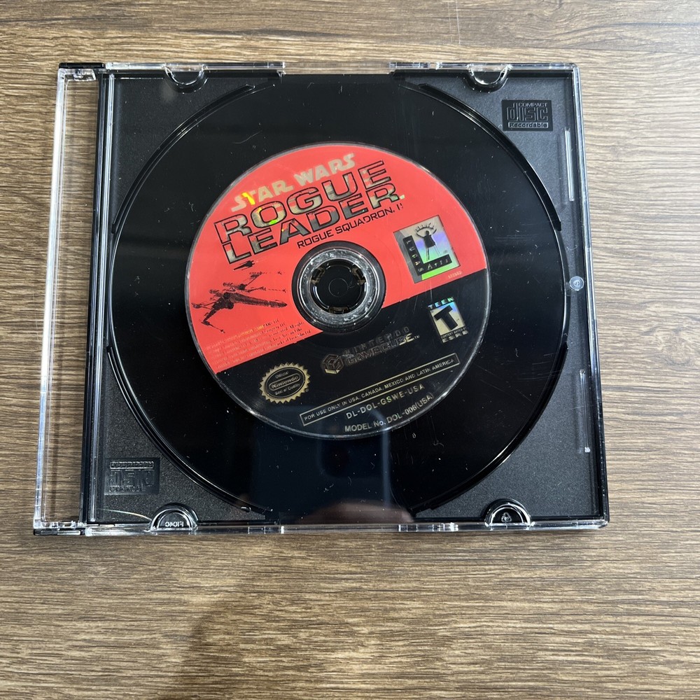 Star Wars Rogue Leader GameCube  Game Only - Tested - Fast Shipping!