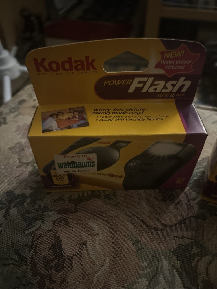 Kodak HD Power Flash 35mm Disposable Camera 27exp, 2 Pack