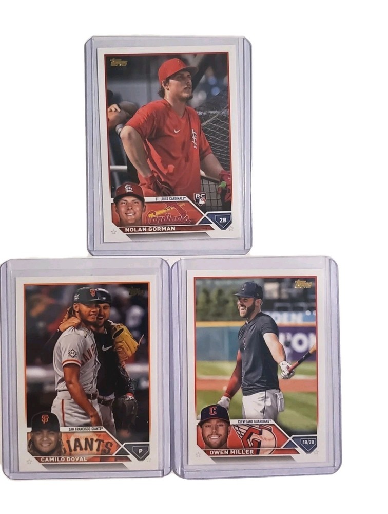 Lot Of Topps SSP Golden Mirror Image Variation Topps 2023 Series 1 M/NM RC