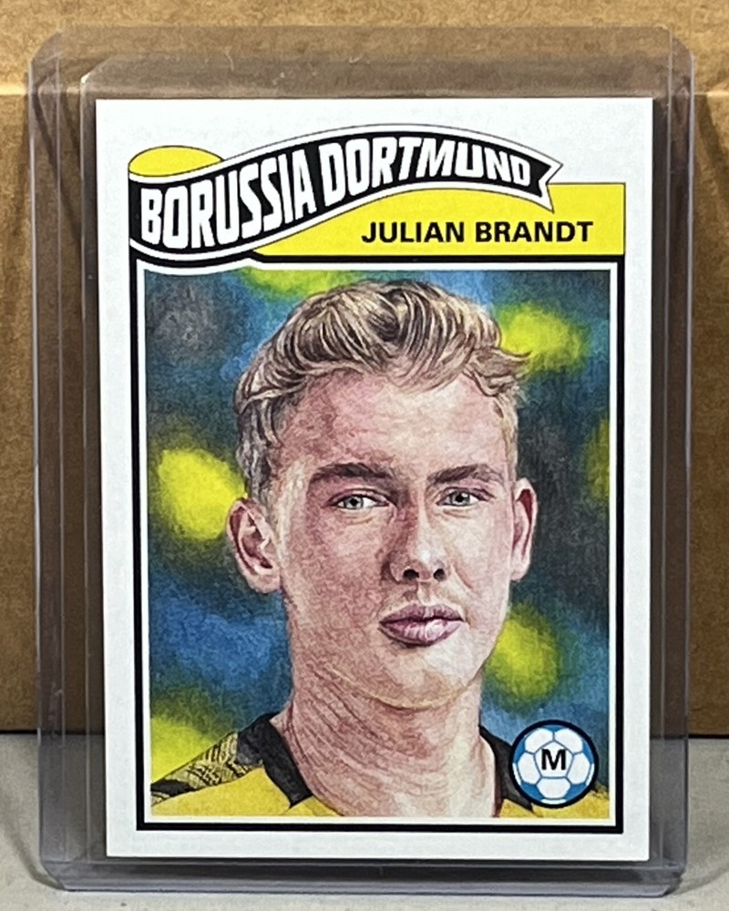 2019 TOPPS LIVING #35 JULIAN BRANDT BORUSSIA DORTMUND UEFA UCL Print Run 363