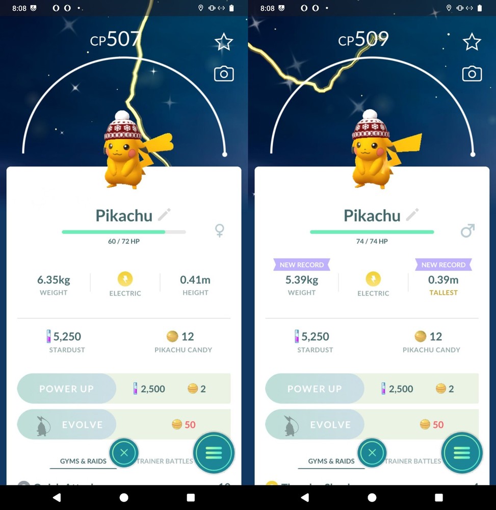 Pikachu Shiny Beanie Hat for Men and Women - Pokemon TCG Inspired