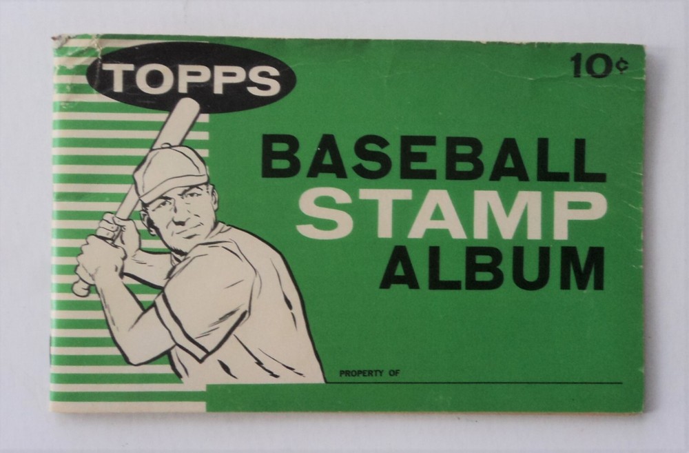 1961 Topps Stamp Album Book - FLASH SALE-image