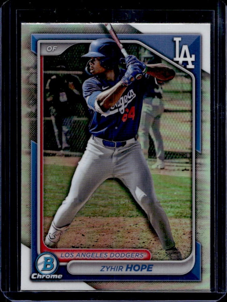 2024 Bowman Draft Zyhir Hope Chrome Prospect Refractor #BDC-139 Dodgers