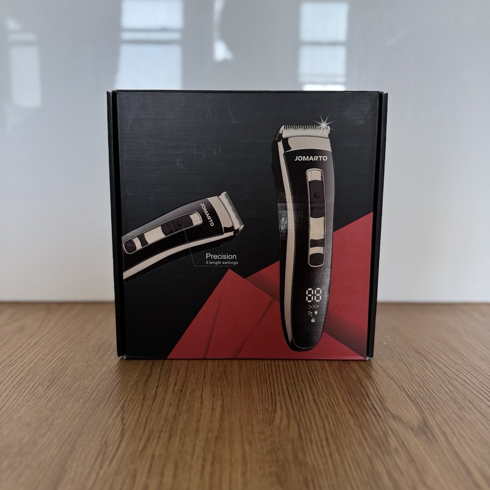 Jomarto Professional Hair Clipper Kit with 8 Essential Pieces