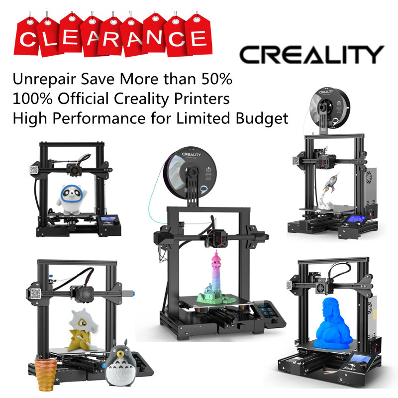 Clearance Sale-Unrepaired Creality 3D Printers Ender 3/3 Pro/3 V2/3 Neo/3 V2 Neo-image