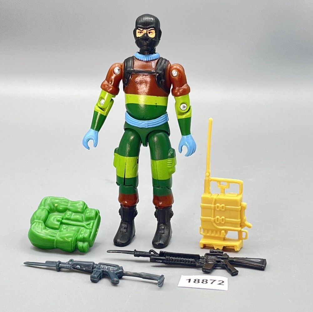 BLACK MAJOR CUSTOM STORM SHADOW MARAUDER TASK FORCE TROOPER G.I. Joe 3.75