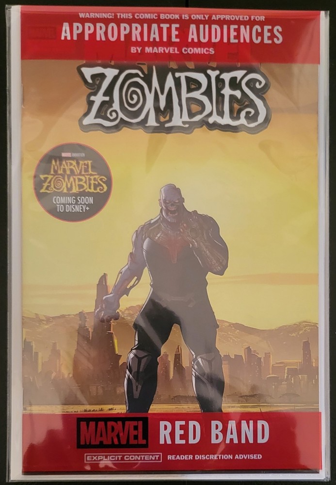 Marvel Zombies Red Band #1, Thanos Cover, 1 Standard Covers, NM/Better