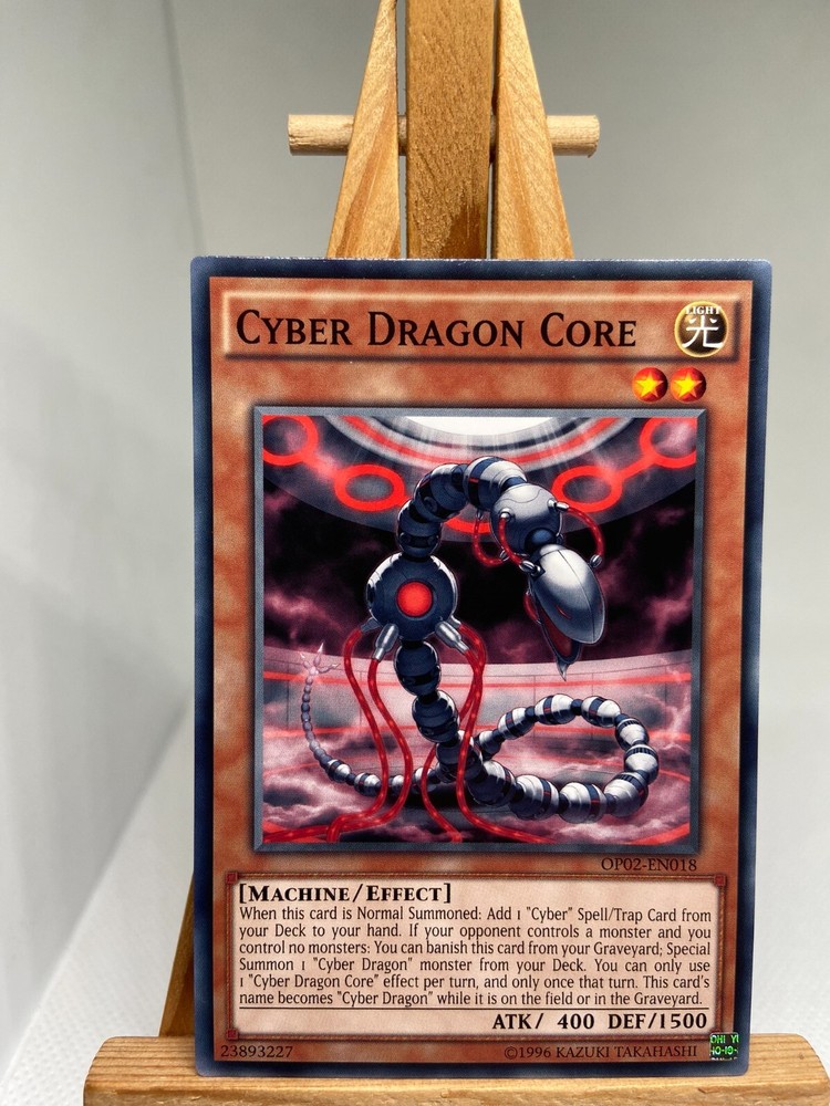 Cyber Dragon Core OP02-EN018 Limited Print YuGiOh Card Ultra Rare-image