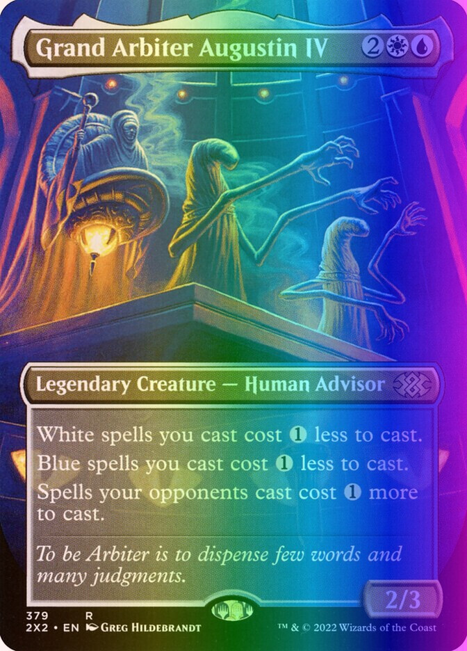 MTG Grand Arbiter Augustin IV (379/686) Double Masters 2022 LP FOIL