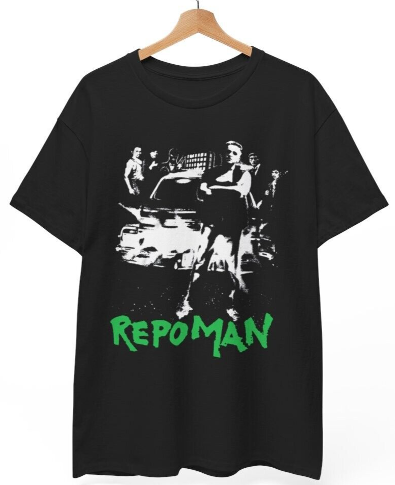Repo Man 1984 Cult Punk Movie Unisex T-Shirt 80s Punk Suburbia Tee