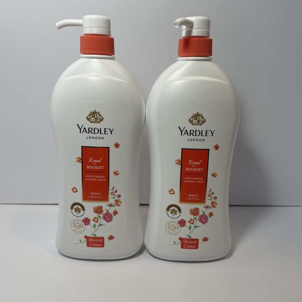 JUMBO  Yardley London- 2 pack, 30.4 fl oz each Shower Creme Royal Bouquet