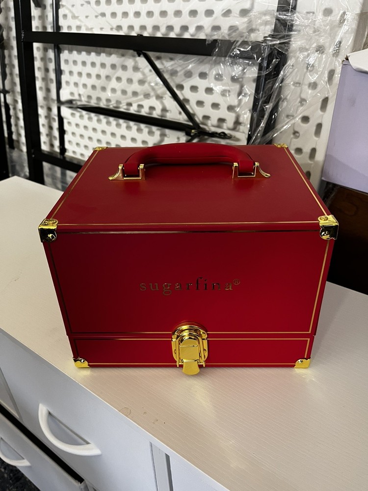 Empty Sugarfina Red Candy Trunk Holds 9 Boxes Only 3 Empty Boxes Included