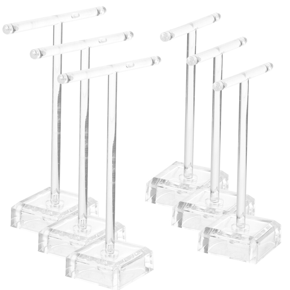 6 Pcs Card Holder for Lanyard Earring Display Stand Retail Earrings Child