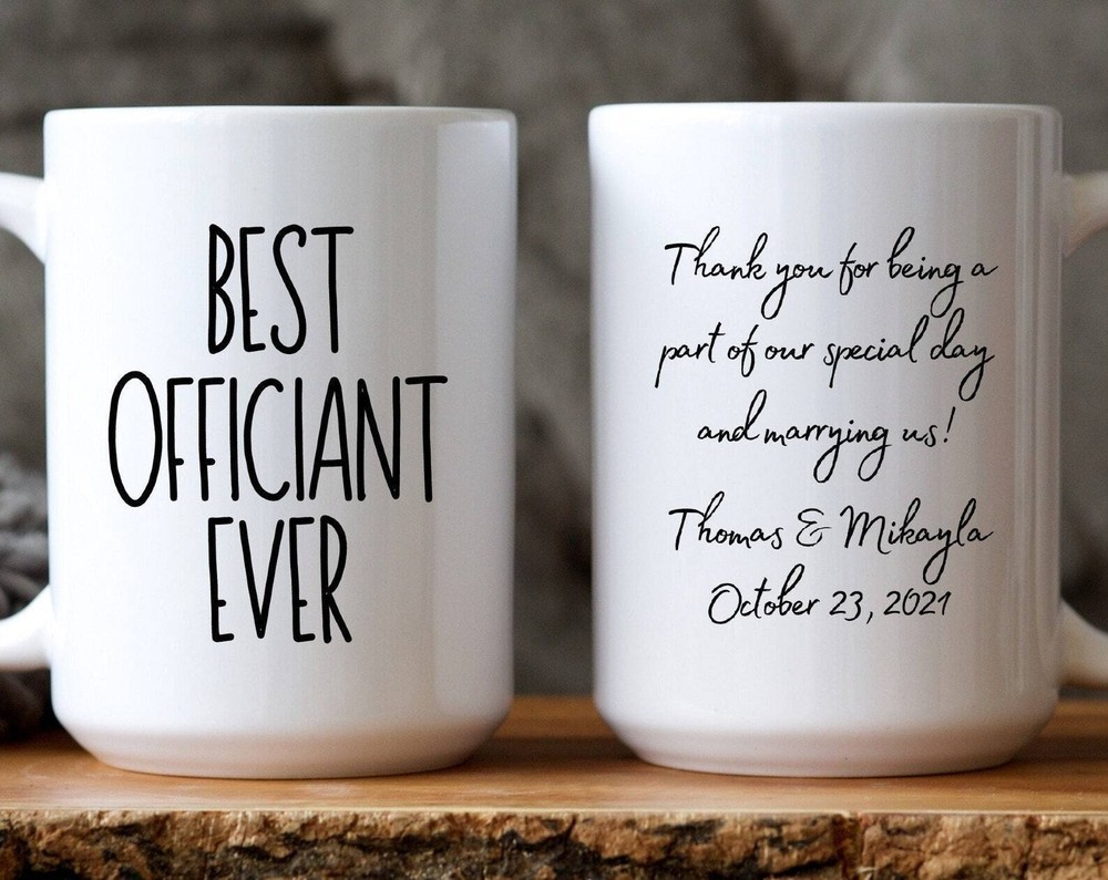 Wedding Officiant Gift Officiant Mug Best Officiant Ever Coffee Mug Officiant