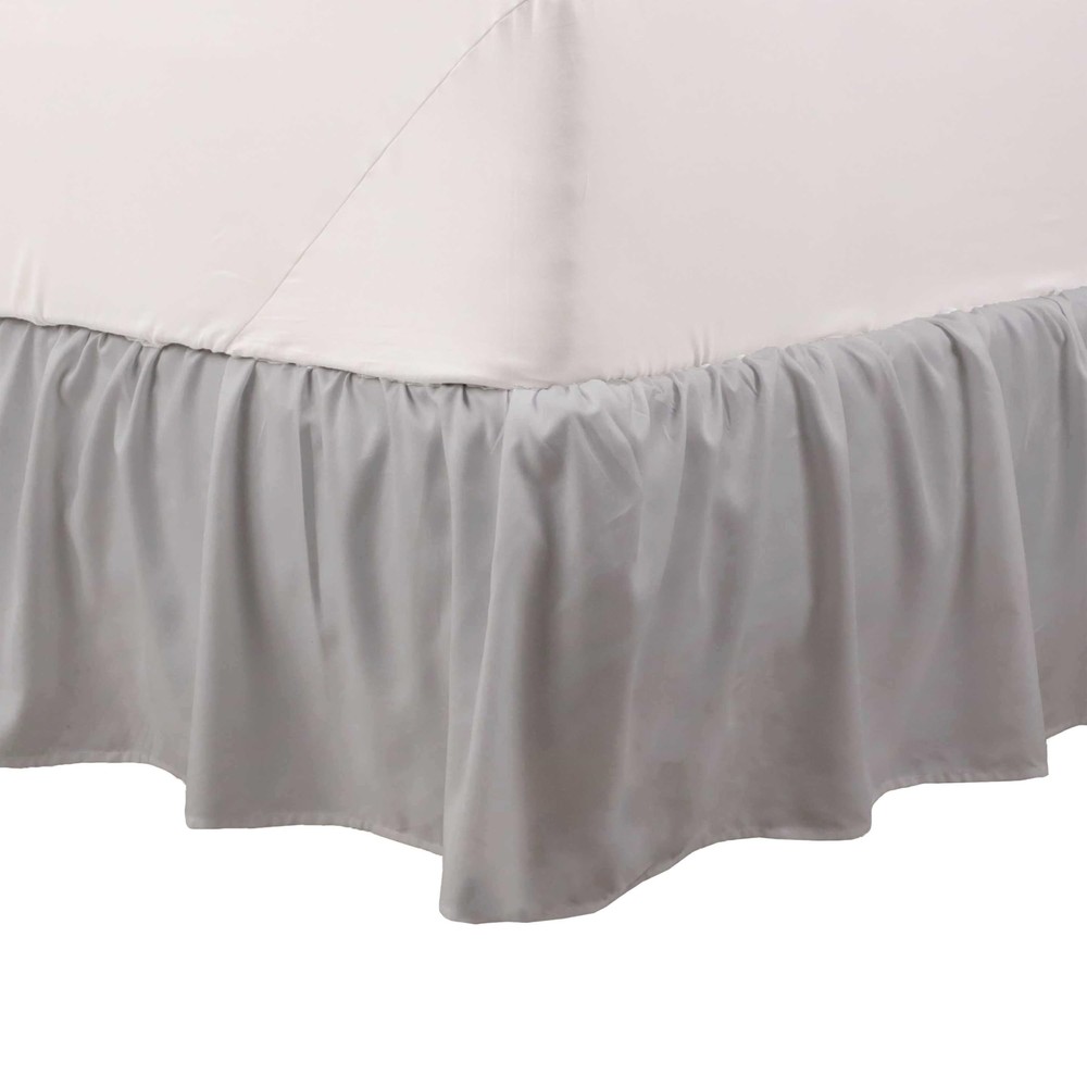 Full Ruffle Bed Skirt | Easy Fit Bed Skirts | Microfiber Bed Skirt | 15 Inch ...