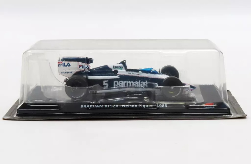 Minicar 1/24 Brabham Bt52B Nelson Piquet 1983 5 White Blue Weekly Big Scale F1
