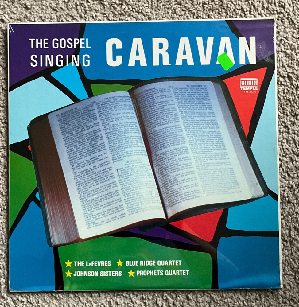 1985 NEW RARE Gospel Singing Caravan Multiphonic Stereo Vinyl LP Album  