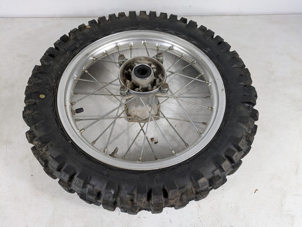 1988 - 1997 Kawasaki KX80 KX 80 Rear Back Wheel Rim and Tire