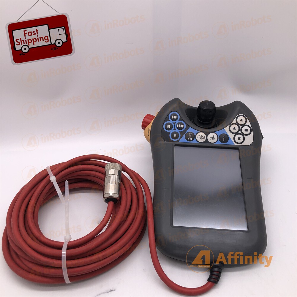 Used DSQC679 3HAC028357-001 Robot Teach Pendant with cable 10M 1PC #A6-4