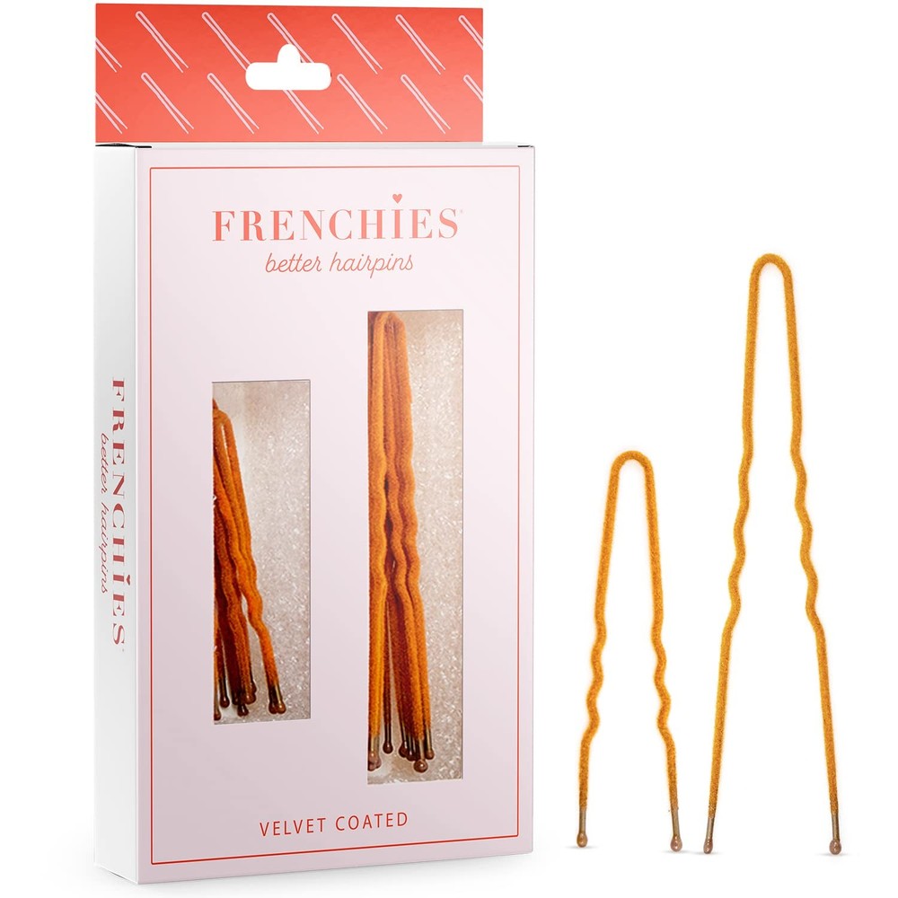 Ultra Soft Flocked French Twist Hair Pins for Women