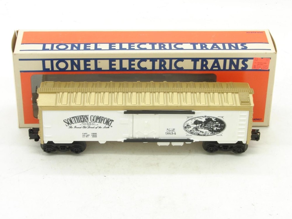 Lionel O Gauge MPC Era 6-9834 Southern Comfort Reefer with Box EX-LN