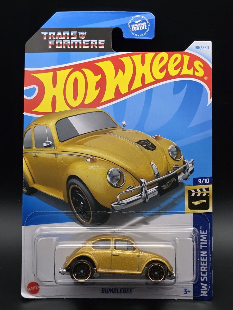 Hot Wheels Original Mainline Case A 2025 Bumblebee Gold VW Beetle 186/250