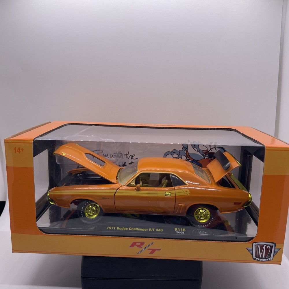 M2 1/24 Chase 1971 Dodge Charger R/T 440
