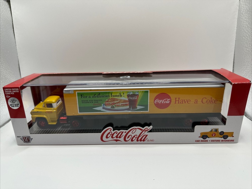 M2 Machines Coca Cola 🔥 Chase 🔥‘58 Chevy Spartan &‘58 Chevy Apache Stepside