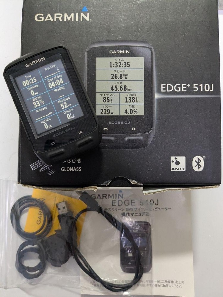 Garmin Edge 510J GPS Bike Computer with Performance Tracking