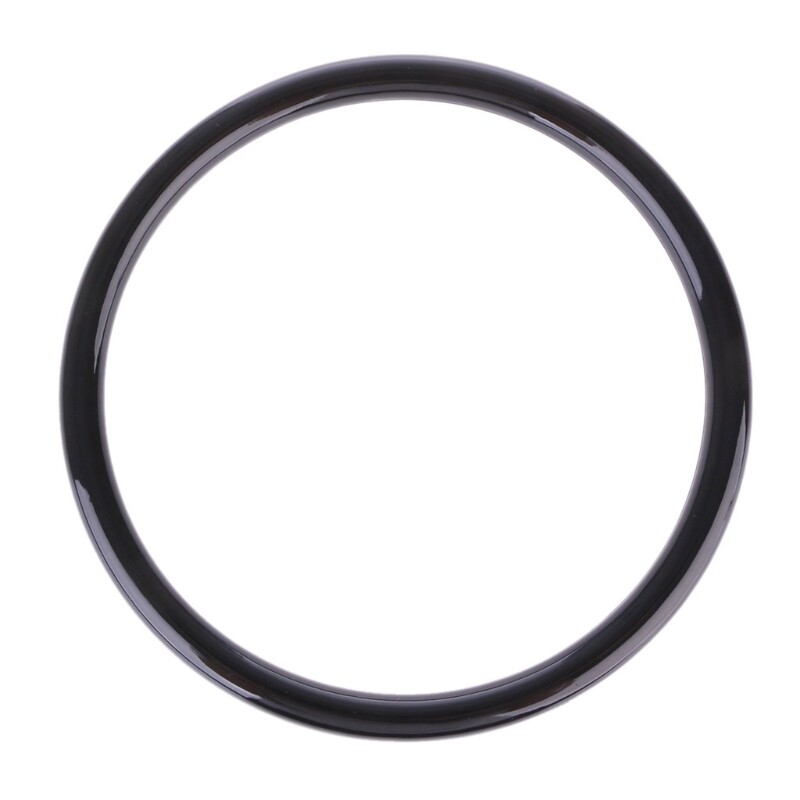 Home Bag Round Plastic Purse Handle Replacement DIY Handbag Accessories