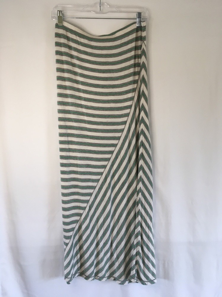 Max Studio Womens 5% Linen Maxi Skirt SIZE L