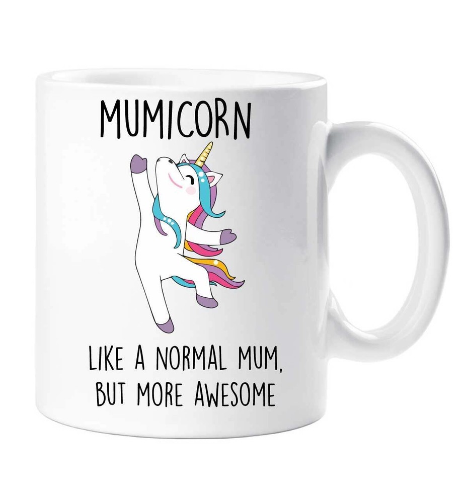 Unicorn Mum Is Awesome Coffee Mug for Mothers Gift Idea