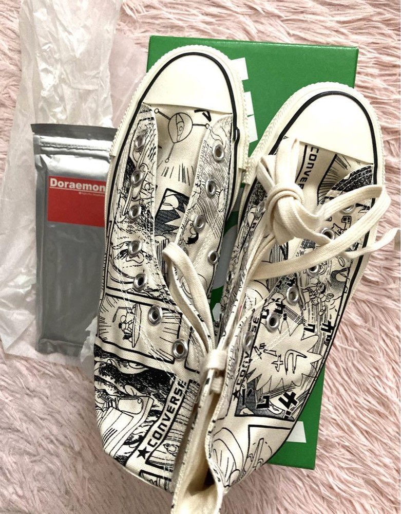 Doraemon Converse Sneakers Limited Edition Size US7
