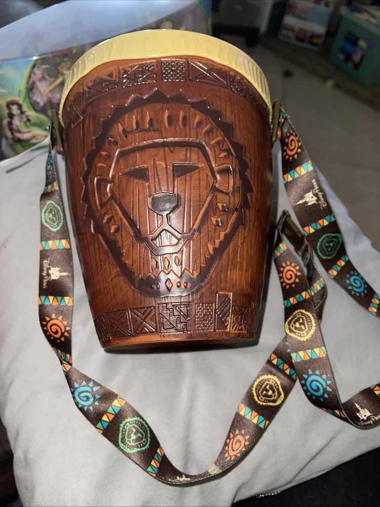 Disneyland 2019 Lion King Drum Popcorn Bucket Collectible Souvenir Brand New