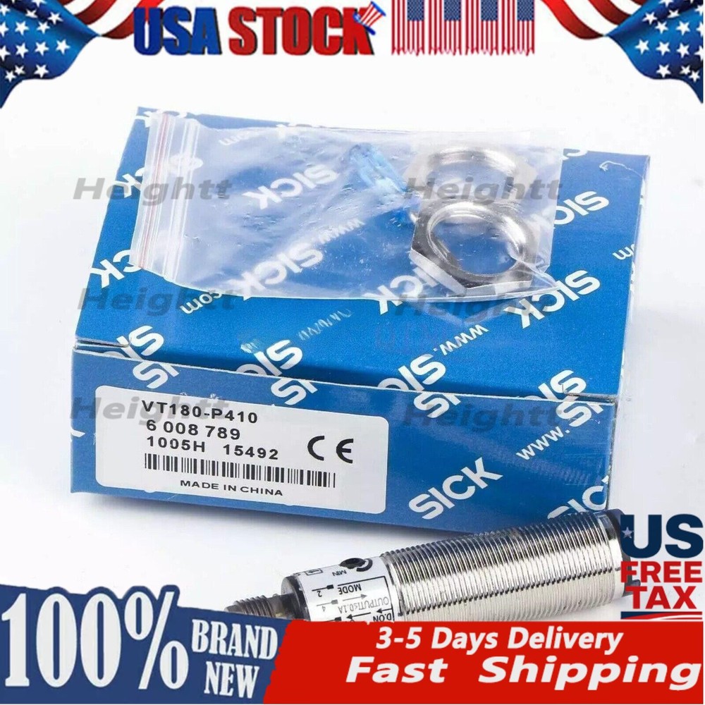New SICK VT180P410 VT180-P410 6008789 OPTEX PHOTOELECTRIC PROXIMITY 12-24V DC