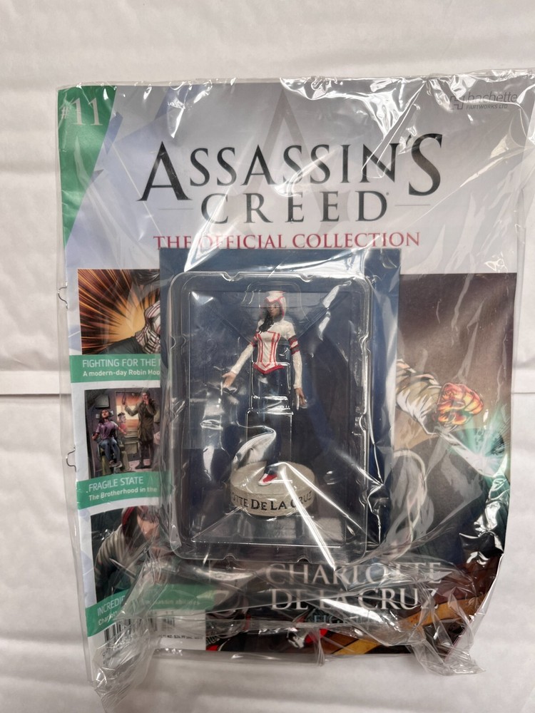 THE ASSASSINS CREED HACHETTE COLLECTION #11 CHARLOTTE DE LA CRUZ MODEL FIGURINE