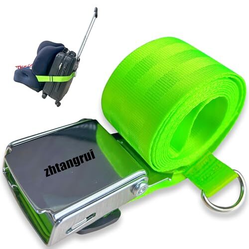 Zhangrui Car Seat Luggage Strap – High-Strength Travel Belt for Easy Airport
