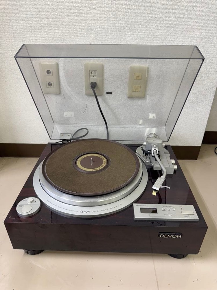 Denon DP-59L Turntable Record Player with Elac STS-555 Stabilizer Japan