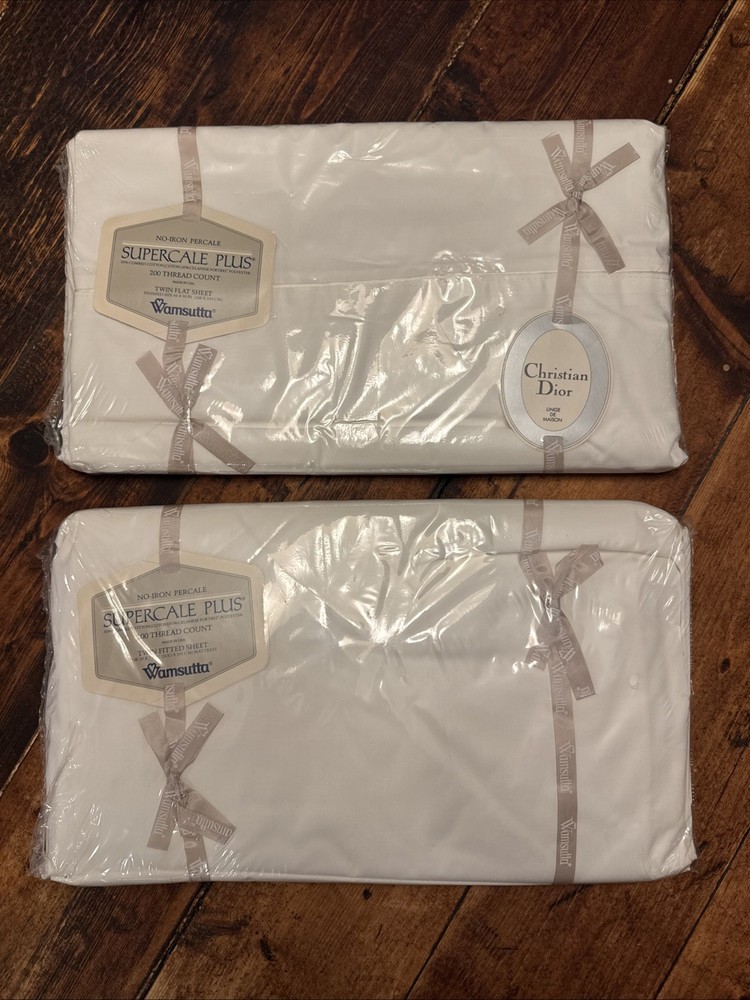 Wamsutta Christian Dior twin sheet set