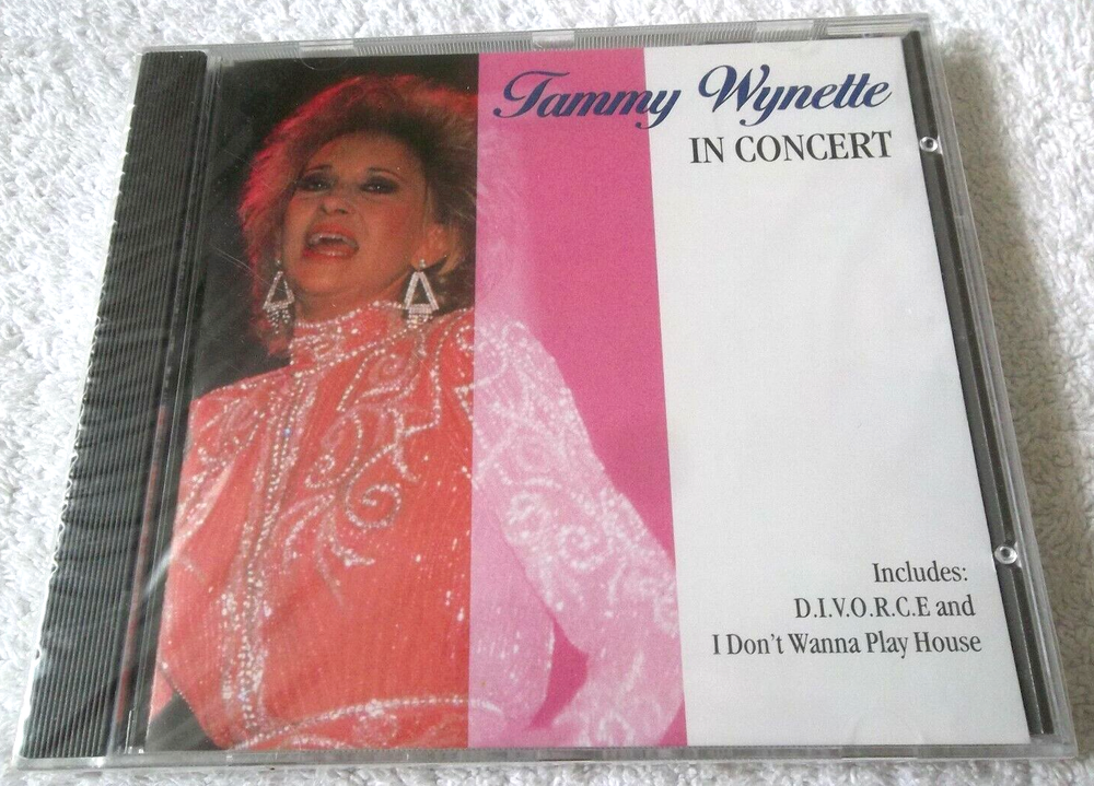 Tammy Wynette - In Concert Sealed Live UK CD Album 1995 Hallmark Records 302922