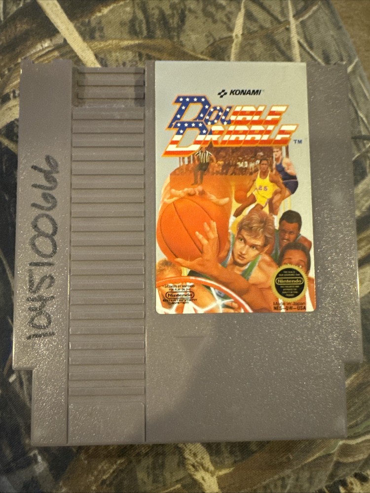 Double Dribble NES 1985 Cartridge Only Tested Working-image