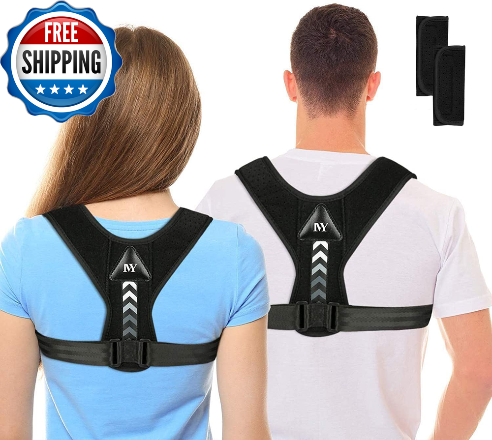 Posture Corrector Upper Back Brace Neck Shoulder Back Support Brace Pain Relief