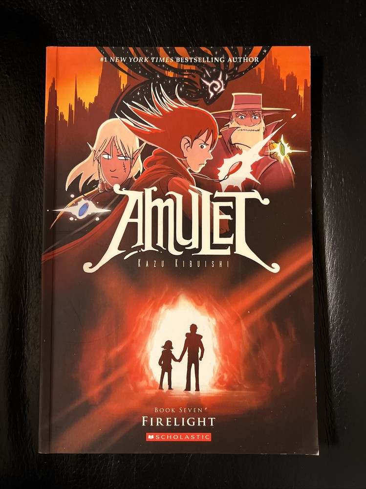 Amulet #7 - Firelight - Kazu Kibuishi -Graphic Novel -Young Adult -NEW