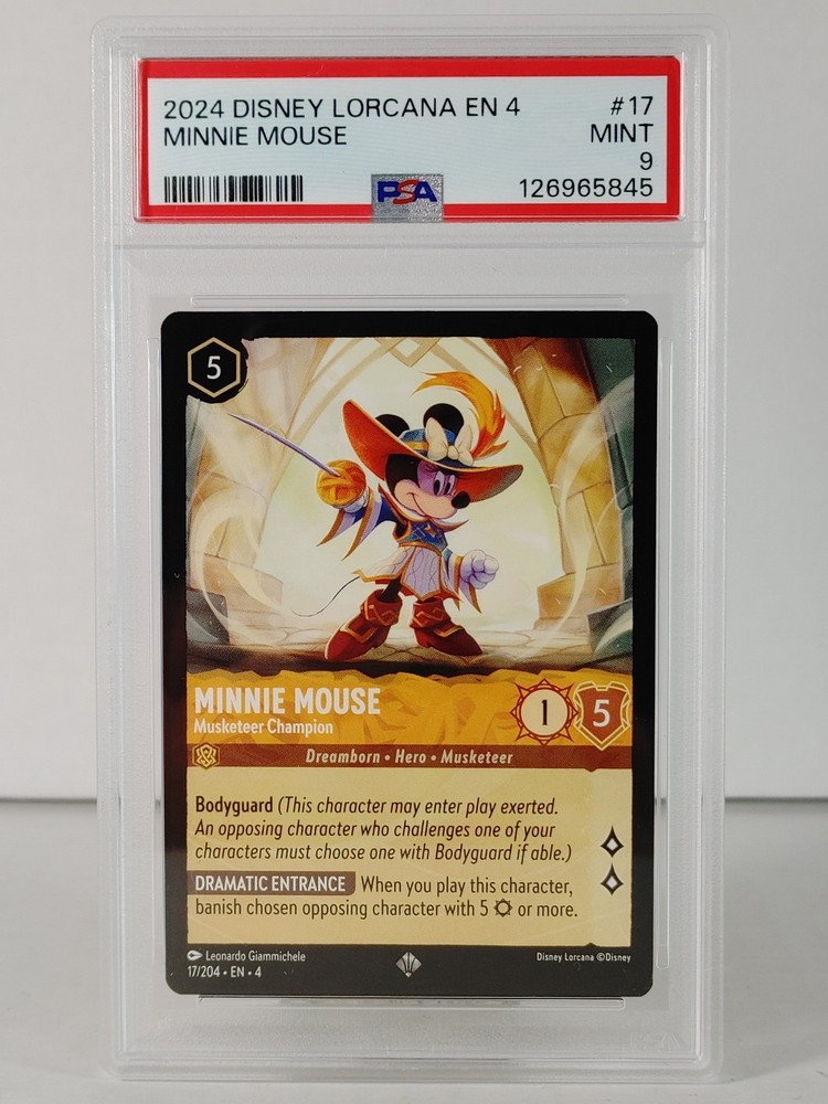 Minnie Mouse - Musketeer Champion 17/204 Ursula's Return Regular