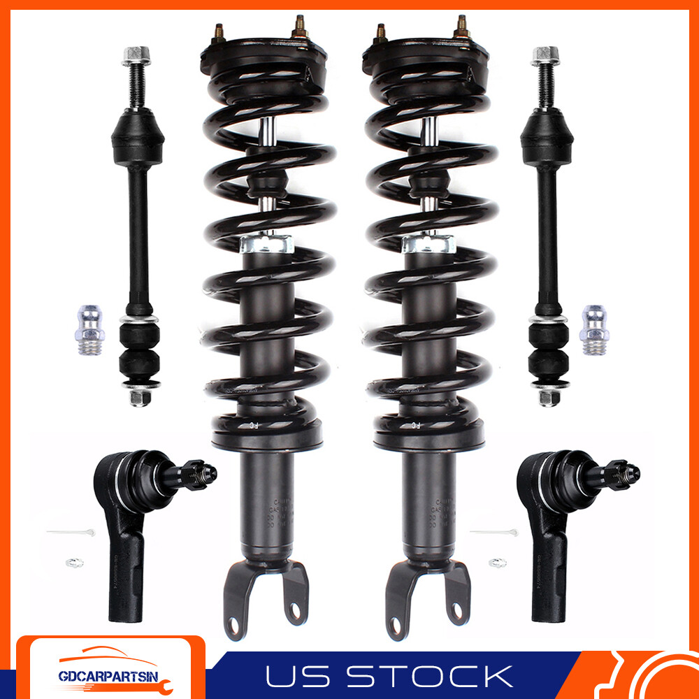 6pc Front Suspension Kit for 2009-2012 Dodge Ram 1500 4WD 5-Lug  