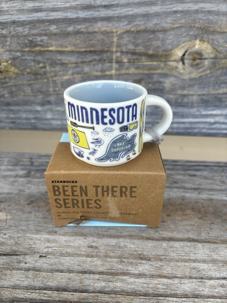 Starbucks Minnesota Mini Mug 2oz Been There Series Collectible Cup Ornament  