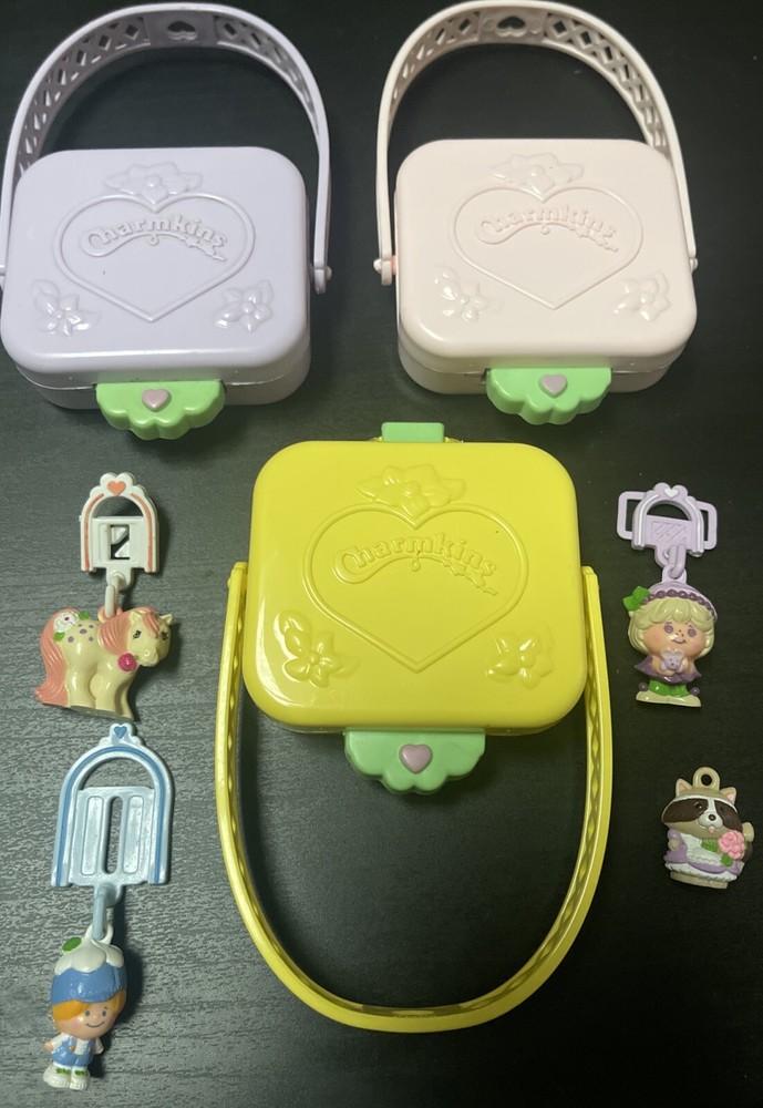 Hasbro Charmkins Big Lot Vintage Toys Dolls Mini Collectible HTF